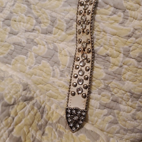 2 for 25 sale Leather Western belt 34 - Picture 5 of 5